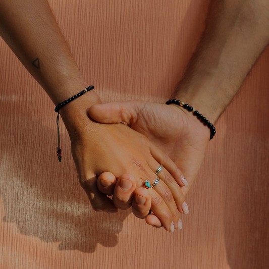 Yellow Gold Amulet Bracelet - Small